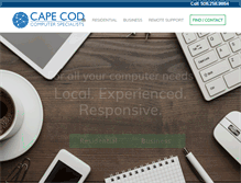 Tablet Screenshot of capespecialists.com